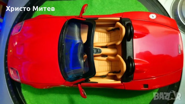 Ferrari 550 Barchetta Pininfarina Hot wheels 1:18 , снимка 5 - Колекции - 26553054