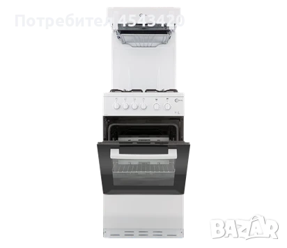 Изцяло газова готв. печка с газов грил Flavel FHLG51, снимка 3 - Печки, фурни - 51234876