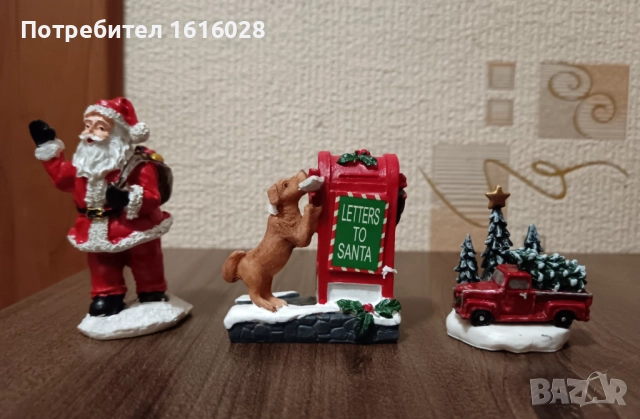 Коледни фигурки за допълване на Коледни селца край елхата., снимка 2 - Декорация за дома - 50656656