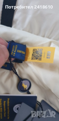 POLO Ralph Lauren Gorham Basic Sand Mens Down Jacket Size L  НОВО! ОРИГИНАЛ! Мъжко Зимно пухено Яке!, снимка 5 - Якета - 52542128