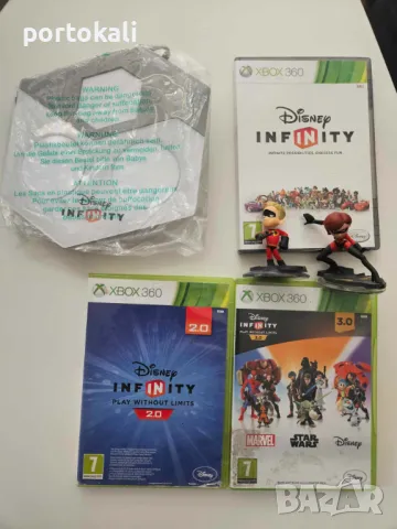 XBOX 360 Disney Infinity комплект 3 игри фигурки портал, снимка 3 - Игри за Xbox - 49587818