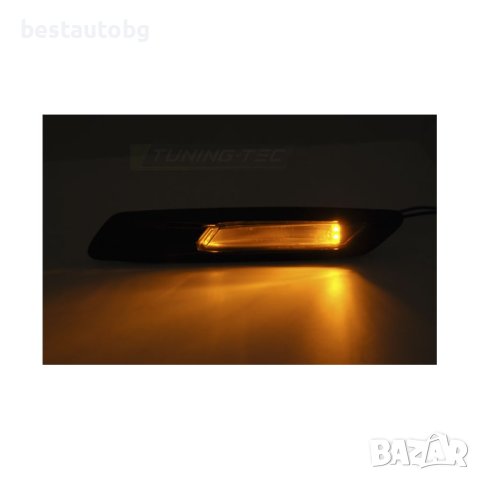 Тунинг диодни мигачи за BMW F10 / F11 (2010-2013) Черни, снимка 2 - Аксесоари и консумативи - 43623926