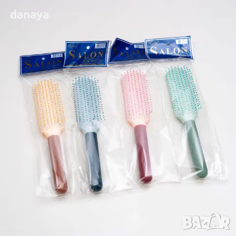 5922 Цветна четка за коса, 21 см, снимка 3 - Други - 50412495