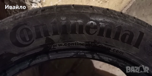 Продавам 1 брой летна гума 195.55.16 дот 2022 Контентал , снимка 4 - Гуми и джанти - 53561076