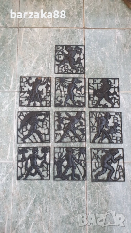 10 бр. Чугунени пана Пано, снимка 1