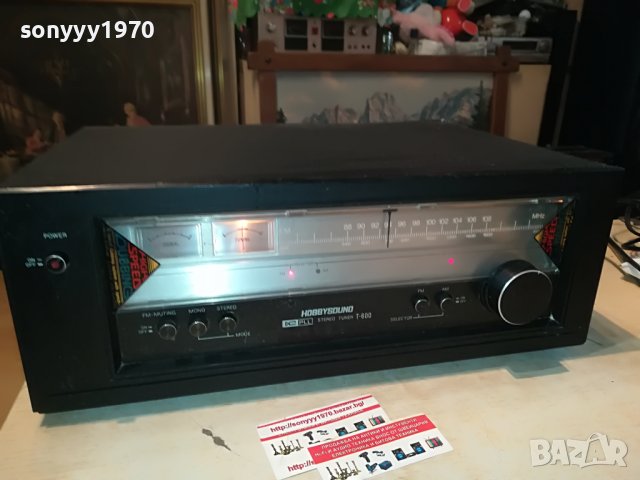 HOBBYSOUND T-600 TUNER 2408221229, снимка 3 - Ресийвъри, усилватели, смесителни пултове - 37786632