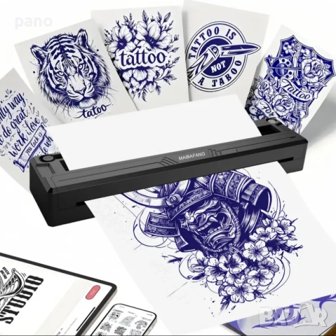 Tattoo printer / Термален тату принтер, снимка 9 - Друго оборудване - 53561416