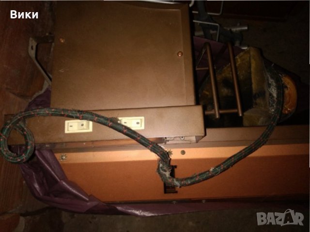 Ретро електрическа печка камина, снимка 9 - Отоплителни печки - 33579898