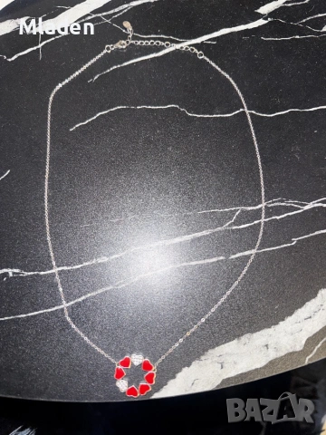 Сребърно колие/Гердан, снимка 2 - Колиета, медальони, синджири - 53409100