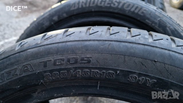 НОВИ 225/45/18 летни гуми Bridgestone Turanza T005. 2021, снимка 9 - Гуми и джанти - 44048482