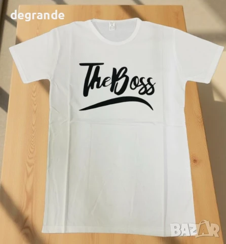 Мъжки тениски The Boss Налични размери M L XL XXL  , снимка 2 - Тениски - 51150023