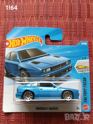 Hot Wheels Maserati Shamal, снимка 2 - Колекции - 48626106
