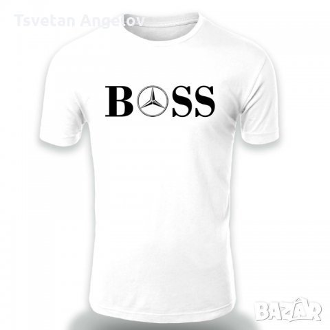 Мъжка тениска Mercedes BOSS, снимка 4 - Тениски - 32617800