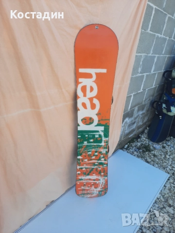 Сноуборд HEAD 135см.   с автомати. , снимка 7 - Зимни спортове - 52464440
