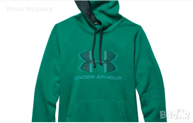 Мъжки суитчър Under Armour Storm Rival Graphic размер  LG, снимка 2 - Суичъри - 43275521