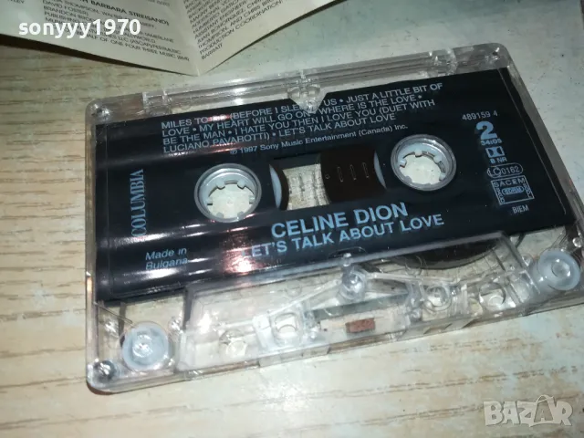 CELINE DION-ORIGINAL TAPE 0402251853, снимка 8 - Аудио касети - 48967726
