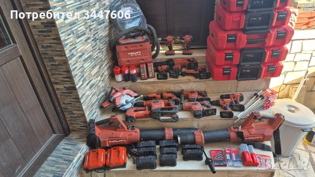 Hilti Nuron инструменти 