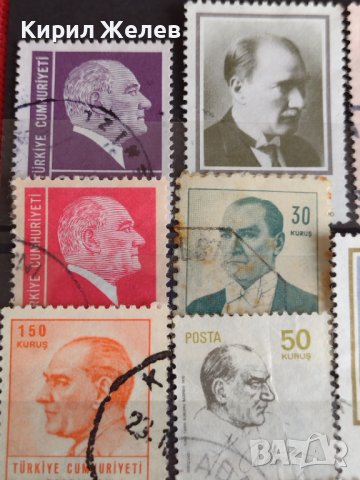 Пощенски марки Известни личности ПРЕЗИДЕНТИ ПОЩА ТУРЦИЯ МНОГО РЕДКИ ЗА КОЛЕКЦИЯ - 21064, снимка 4 - Филателия - 36681615