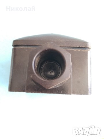 Старинен ел ключ за външен монтаж, снимка 6 - Антикварни и старинни предмети - 40253266