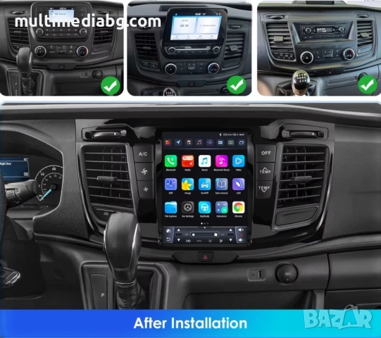 Ford Transit 2021-2023 Мултимедия Навигация Android, снимка 2 - Аксесоари и консумативи - 52411963