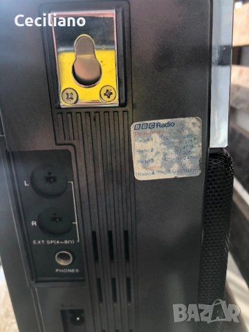 Радиокасетофон 💥Sharp GF-9595E(45w) -Рядък,в състояние!, снимка 14 - Радиокасетофони, транзистори - 52842207