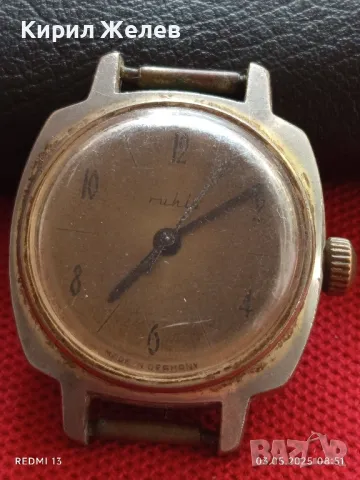 Стар механичен часовник дамски RUHLA MADE IN GERMANY за КОЛЕКЦИОНЕРИ 48050, снимка 6 - Антикварни и старинни предмети - 50136922