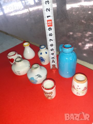 Лот миниатюри порцелан и керамика, снимка 6 - Антикварни и старинни предмети - 37634871