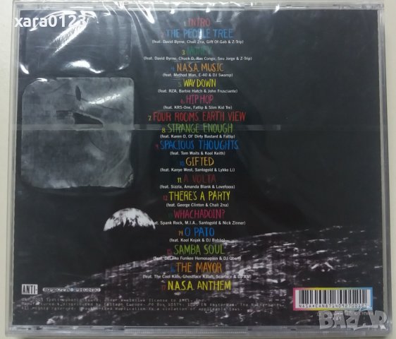 N.A.S.A. – The Spirit Of Apollo, снимка 2 - CD дискове - 36865761