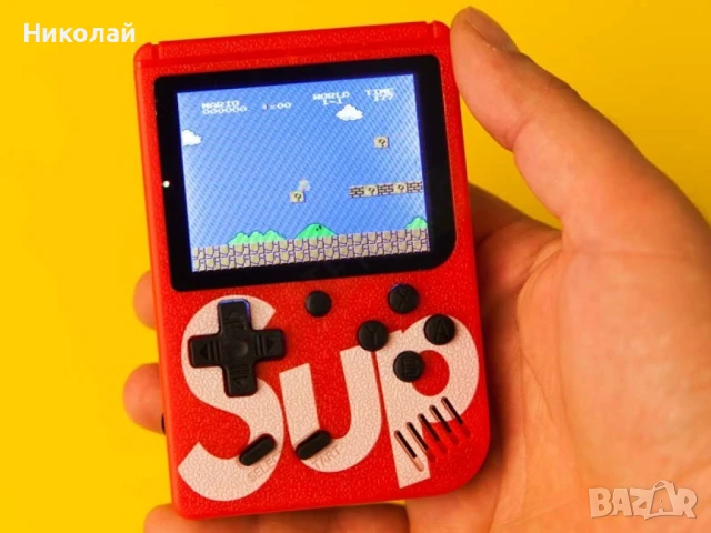 Джобна ретро конзола с 400 вградени игри – Играй навсякъде!, снимка 1