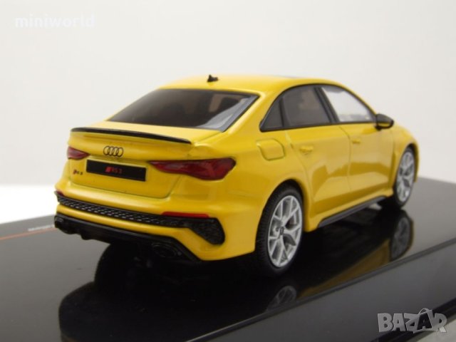 Audi RS3 2022 - мащаб 1:43 на IXO моделът е нов в PVC дисплей-кейс, снимка 2 - Колекции - 43516013