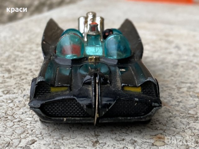 Винтидж Corgi 267 Batmobile Батмобил Оригинална фигура на Батман Робин Рядка, снимка 2 - Колекции - 42938600