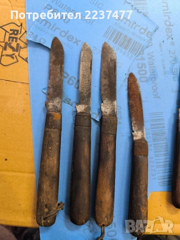 лот много стари войнишки ножчета , снимка 2 - Ножове - 53151274
