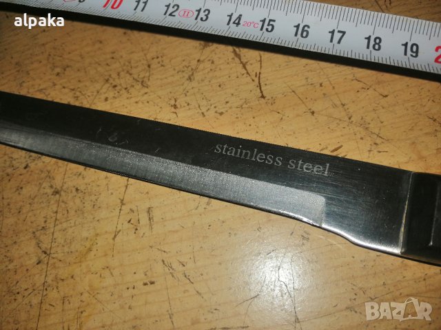 Продавам голям марков нож, 32см, неръждъвейка, снимка 2 - Прибори за хранене, готвене и сервиране - 43480779
