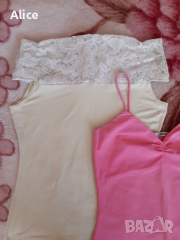 Много дамски блузи и потници - размер S, снимка 14 - Потници - 37756743