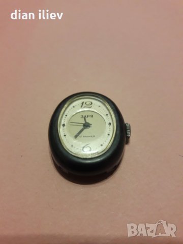 Стар дамски механичен часовник -Заря , снимка 8 - Антикварни и старинни предмети - 26537399