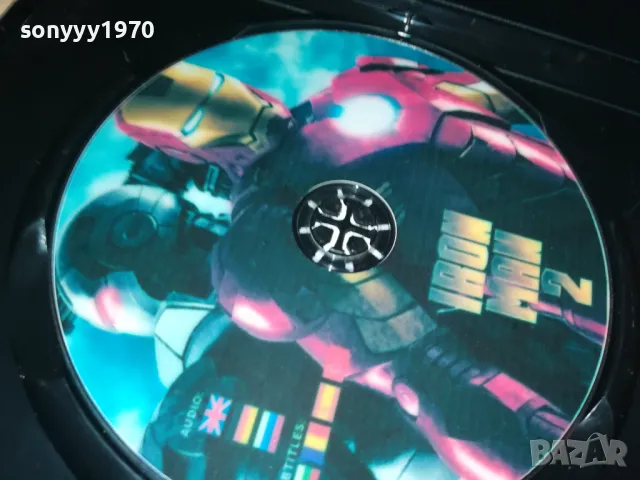 IRON MAN 2 DVD 0101250931, снимка 6 - DVD филми - 48508480
