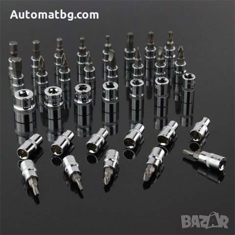 Гедоре Automat, 46 части, 1/4'', снимка 2 - Аксесоари и консумативи - 32462598