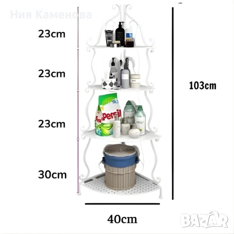 Елегантен ъглов рафт – стилно решение за максимално използване на пространството, снимка 9 - Етажерки - 53015520
