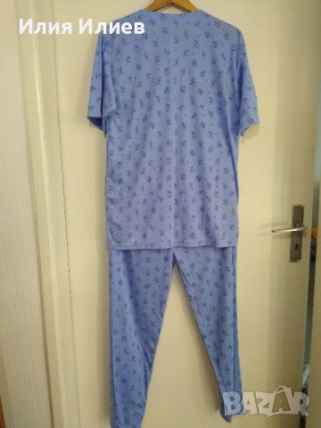 Нова памучна пижама, размер ХL, снимка 3 - Пижами - 38392690