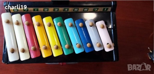 много рядка детска играчка -ламаринена йоника на 50 години, снимка 3 - Антикварни и старинни предмети - 33005717