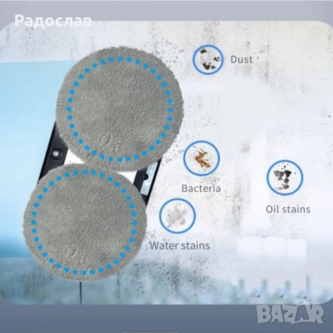Робот за почистване на прозорци!