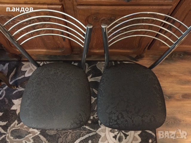 маса с два стола, снимка 2 - Маси - 52502603