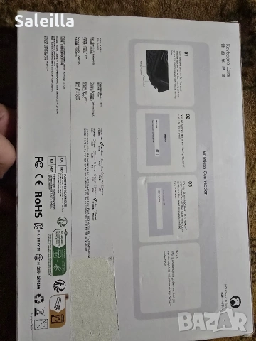 Магнитен калъф с клавиатура за IPad - 11инча - нова, снимка 2 - Друга електроника - 53140868