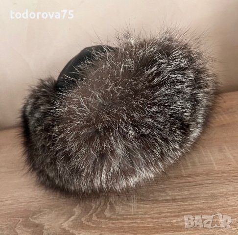 Страхотна шапка естествена кожа, снимка 8 - Шапки - 38344555