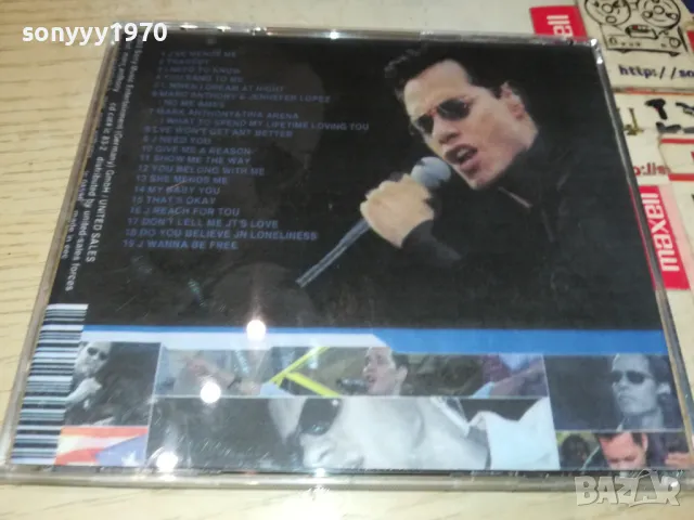 MARK ANTHONY CD 0705251941, снимка 3 - CD дискове - 50195702