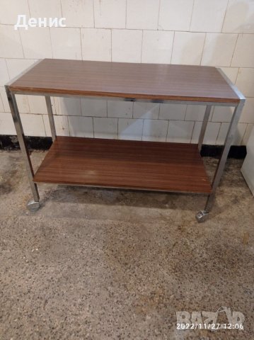 Маса помощна немска на колела 756, снимка 1