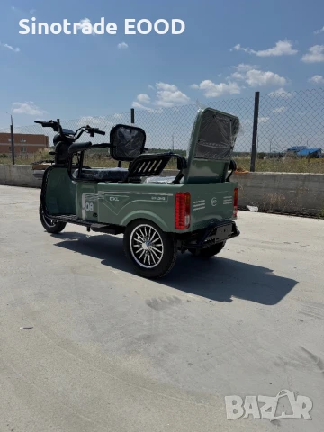 Електрическа карго триколка ЕТ-08 1500W 60V/20AH, снимка 6 - Мотоциклети и мототехника - 50735180