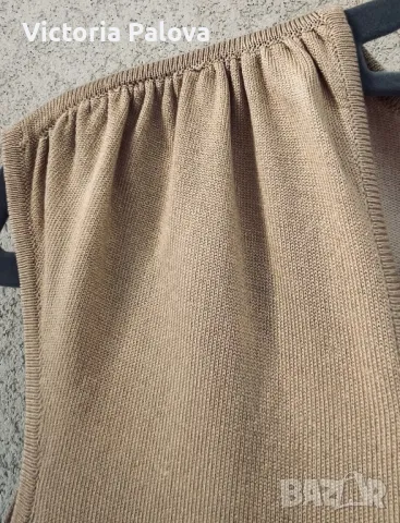 Блуза-потник MADELEINE коприна 65%, снимка 3 - Корсети, бюстиета, топове - 47441748