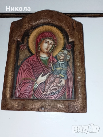 Икона на,, Дева Мария с младенеца"