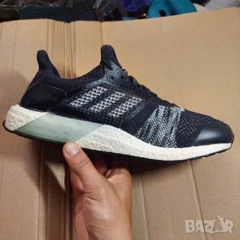 adidas Ultra Boost ST 'Collegiate Navy Core Black' номер 45 1/3  лимитирана серия , снимка 7 - Маратонки - 50156940